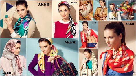 Aker Eşarp 2012 Yaz Koleksiyonu