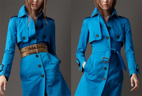 Burberry 2012 Trençkot Modelleri