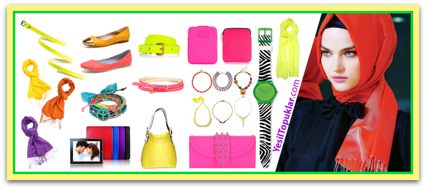 2012'nin Trendi Neon Renkler