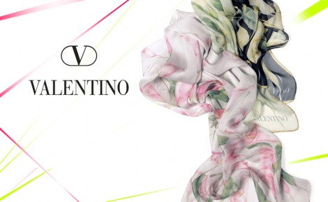 Valentino 2012 Eşarp Modelleri