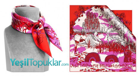 Christian Dior Eşarp Modelleri 2012