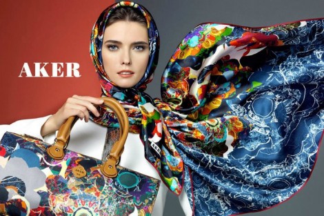 Aker Eşarp Modelleri 2012-2013 Sonbahar/Kış Koleksiyonu
