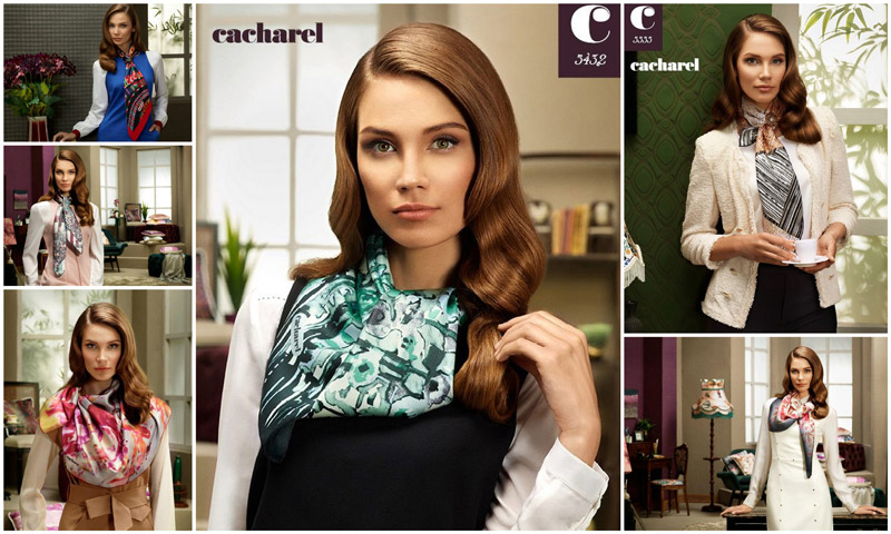 Cacharel 2012-2013 sonbahar kış eşarp modelleri