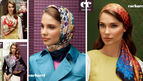 Cacharel 2012-2013 sonbahar kış eşarp modelleri