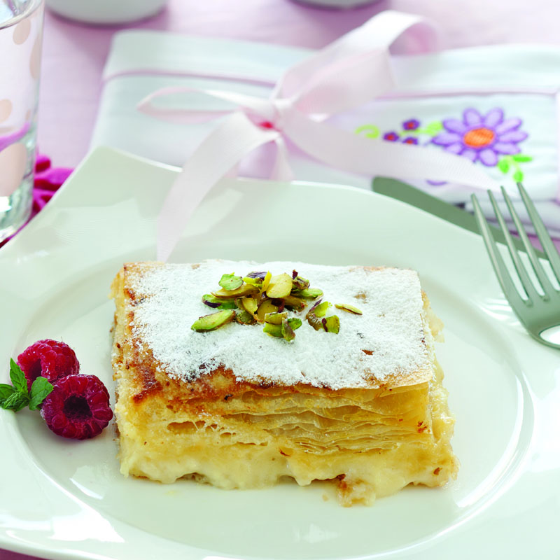 muhallebili pratik baklava