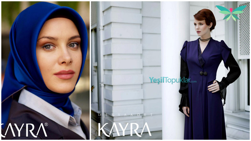Tesettür Giyim Modelleri 2012-2013 Sonbahar Kış Aker Tuba Venn Kayra