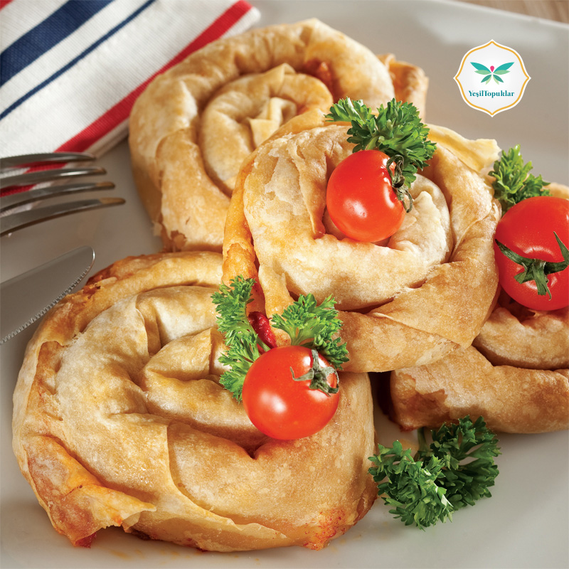 Sebzeli-Gül-Börek