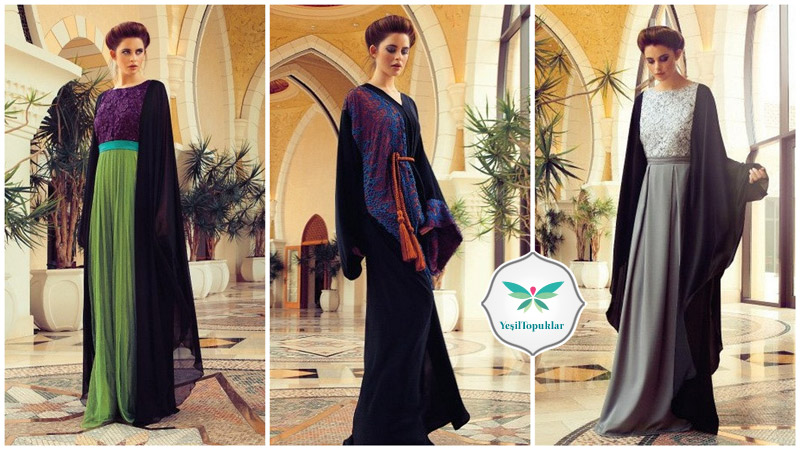 Tesettür Abiye Elbise ve Abaya Modelleri 2013