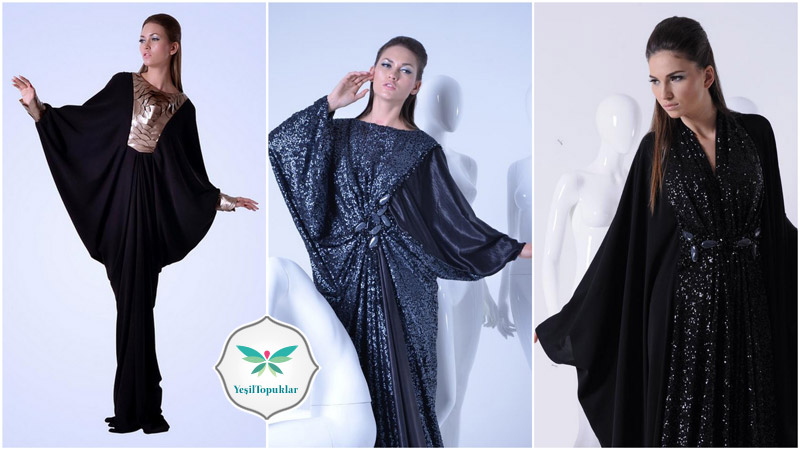 Tesettür Abiye Elbise ve Abaya Modelleri 2013
