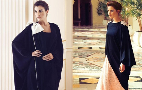 Tesettür Abiye Elbise ve Abaya Modelleri 2013