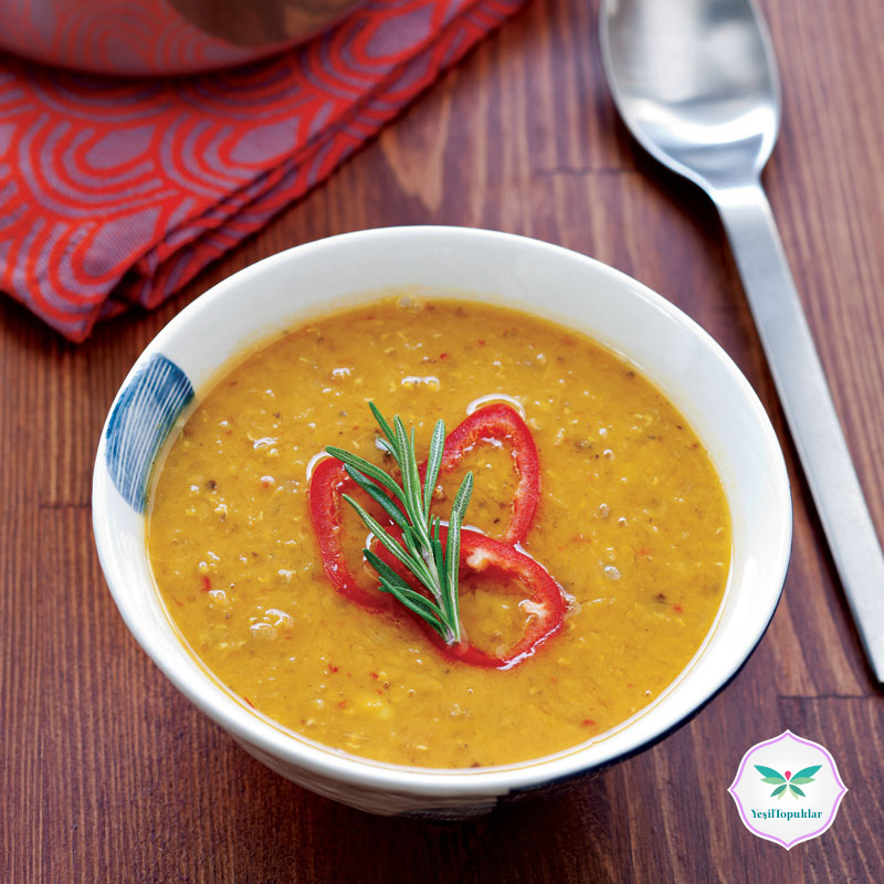 Baharatlı-Mercimek-Çorbası