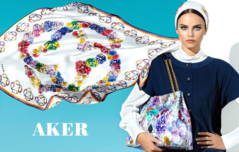 Aker 2013 İlkbahar-Yaz Eşarp Modelleri