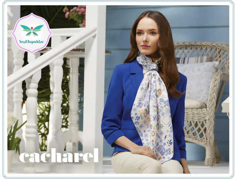 Cacharel 2013 İlkbahar-Yaz Eşarp Modelleri 