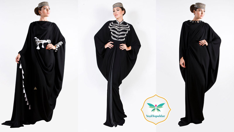 Dubai Abaya ve Ferace Modelleri 2013