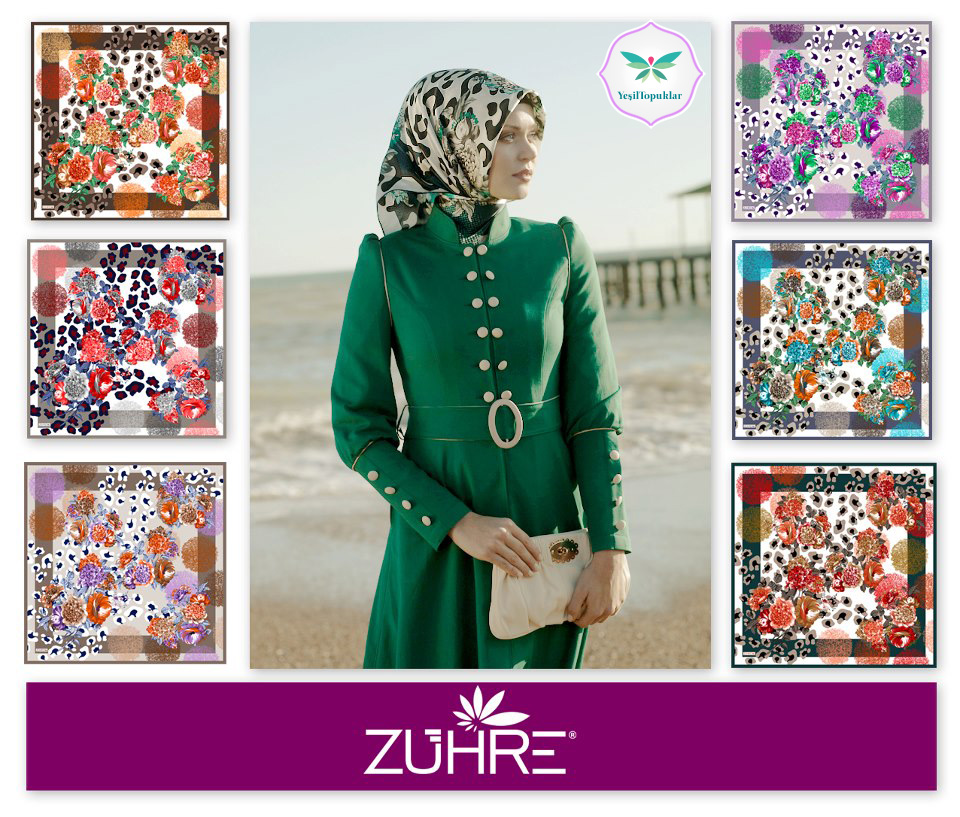 Zühre 2013 İlkbahar Yaz Eşarp Modelleri 