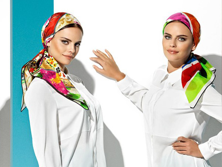 Aker 2013 Eşarp Modelleri ”Yaz Serinliği” Serisi