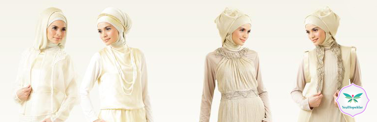 Tesettür Gelin Başı Modelleri 2013