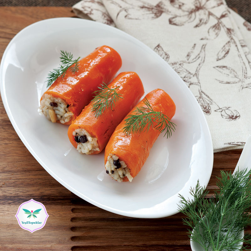 Zeytinyağlı-Havuç-Dolması