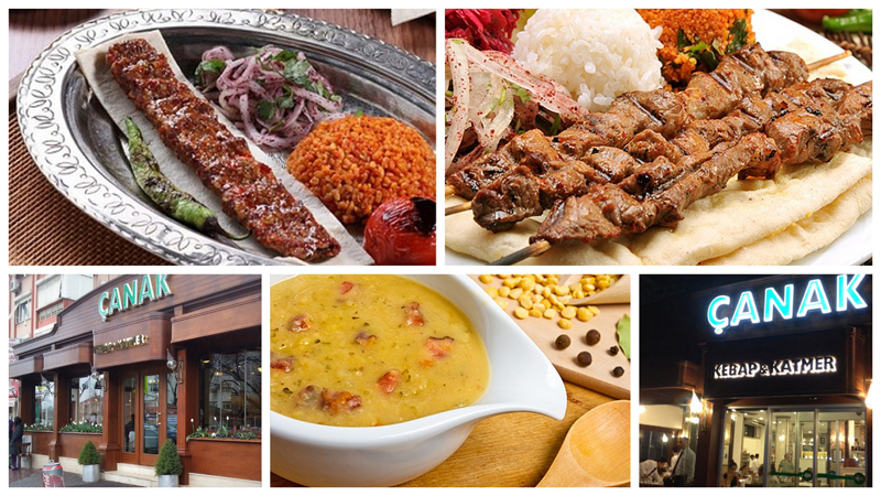 Alkolsüz Mekanlar İstanbul Çanak Kebap Katmer
