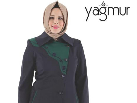 Miss Yağmur 2013 Büyük Beden Pardesü ve Kap Modelleri