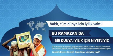 Bir Dünya İyilik İçin Niyetliyiz! Çünkü Vakit İyilik Vakti!