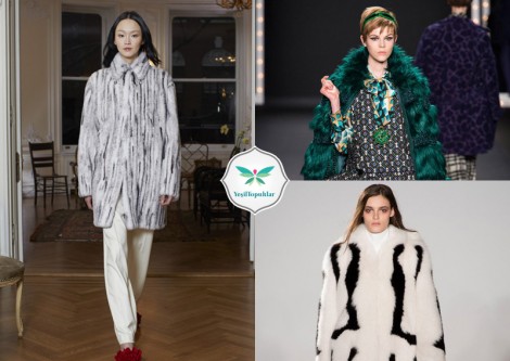 2013 - 2014 Sonbahar Kış Trendleri Sıradışı ve Renkli Kürkler