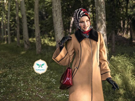 Armine 2013-2014 Sonbahar Kış Tesettür Giyim Modelleri