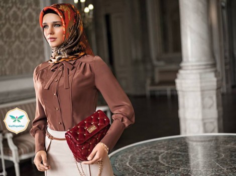 Armine 2013-2014 Sonbahar Kış Tesettür Giyim Modelleri