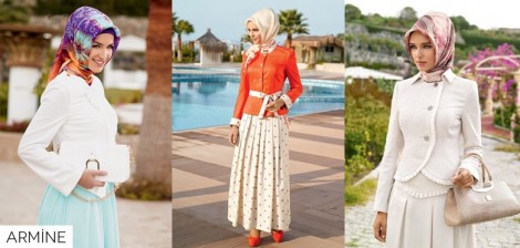 Armine Tesettür Takım Modelleri