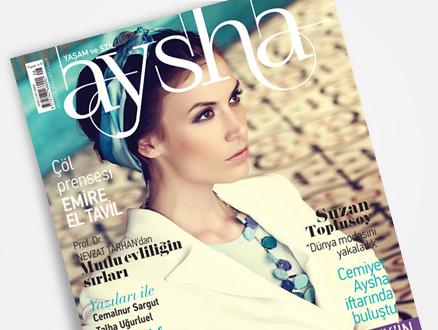 Aysha Dergi Ağustos Sayısı Bayilerde!