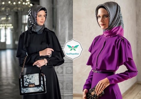 2014 Sonbahar Trendi Pelerinli Modeller