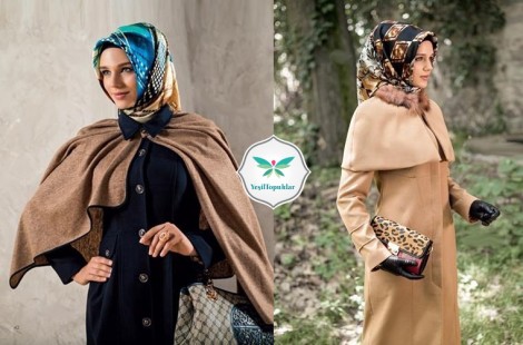 2014 Sonbahar Trendi Pelerinli Modeller