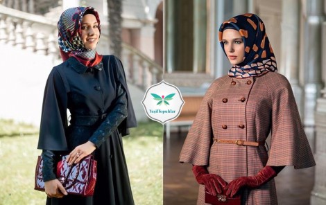 2014 Sonbahar Trendi Pelerinli Modeller