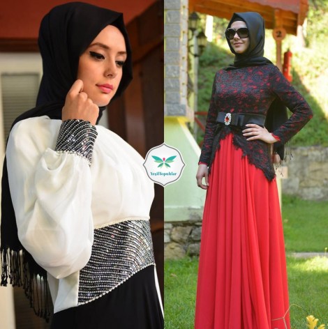 2014 Tesettür Abiye Modelleri ve Trendleri