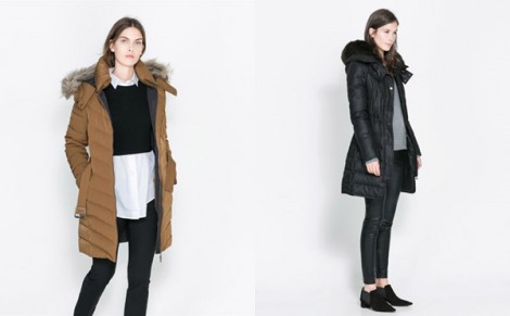 Zara 2013-2014 Manto ve Kaban Modelleri