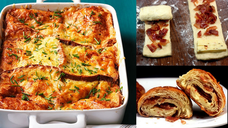 Pastırmalı Rulo ve Kaşarlı Ekmek Dilimleriyle Nefis Bir Kahvaltı