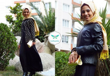 Tesettür Giyim Bayramlık Kıyafet Modelleri 2013 3014