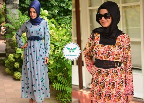 Floral Desenli Elbiseler Nasıl Giyilir?