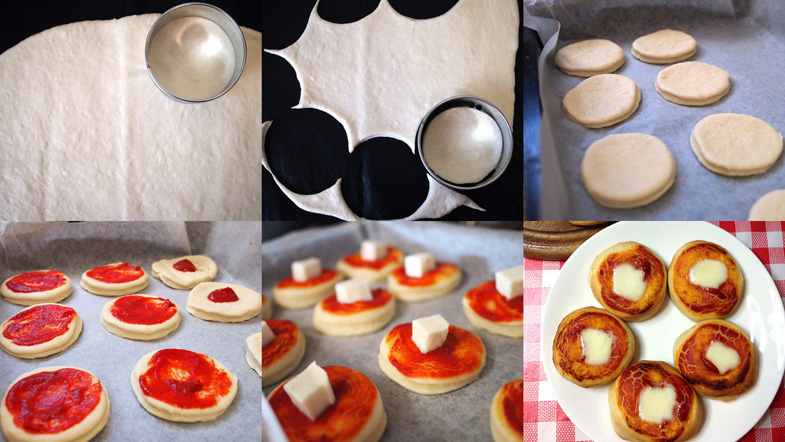 Atıştırmalık Mini Pizza Tarifi