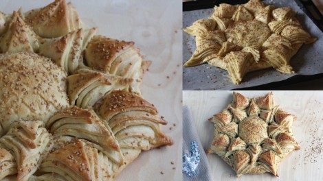 Ayçiçeği Şeklinde Nefis Çörek Tarifi