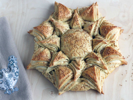 Ayçiçeği Şeklinde Nefis Bir Çörek Tarifi