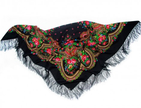 Floral Desenli Şal Modelleri