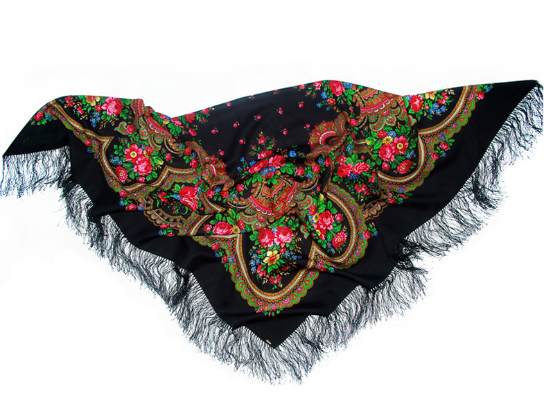 Floral Desenli Şal Modelleri