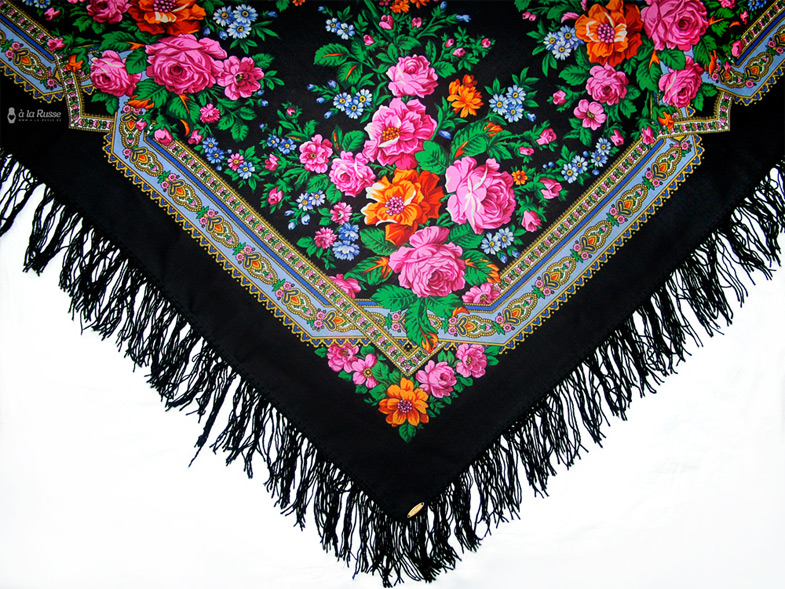 Floral Desenli Şal Modelleri