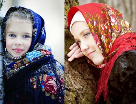 Floral Desenli Şal Modelleri