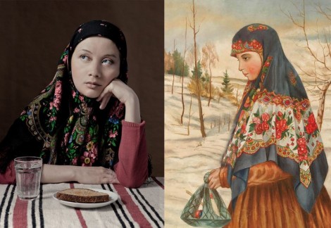 Floral Desenli Şal Modelleri