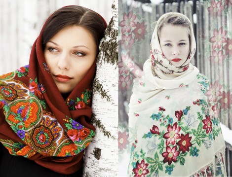 Floral Desenli Şal Modelleri