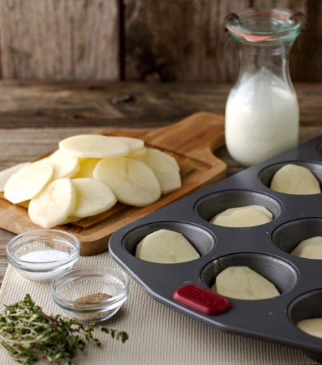 Kremalı Patates Muffin Tarifi