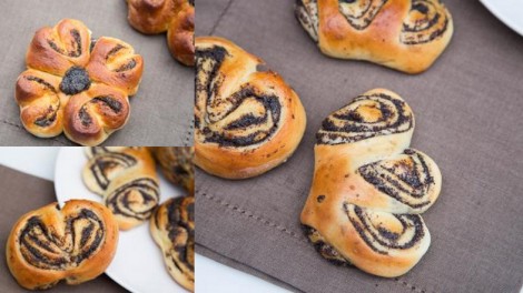 Üç Farklı Görünüşte Haşhaşlı Çörek Tarifi