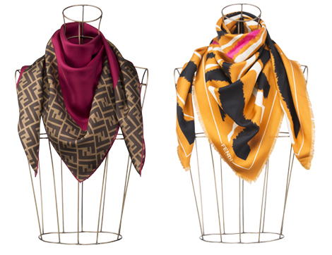 Fendi 2014 Eşarp Modelleri